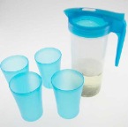 Plastic-pitcher-w-4-cups-NW1553-56