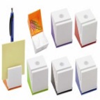 Pen-&-memo-holder-w-paper-clip-N7576-12