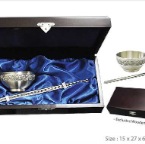 Pewter-Prosperity-Rice-Bowl-Set-(Single)-K1302-1350