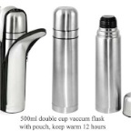 500ml-Stainless-Steel-Vacuum-Flask-w-2-Mugs-G24-176